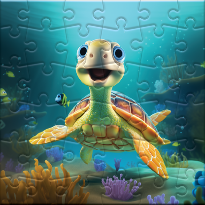 Smiley Turtle Adventure