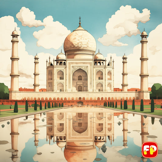 Visite fabuleuse du Taj Mahal