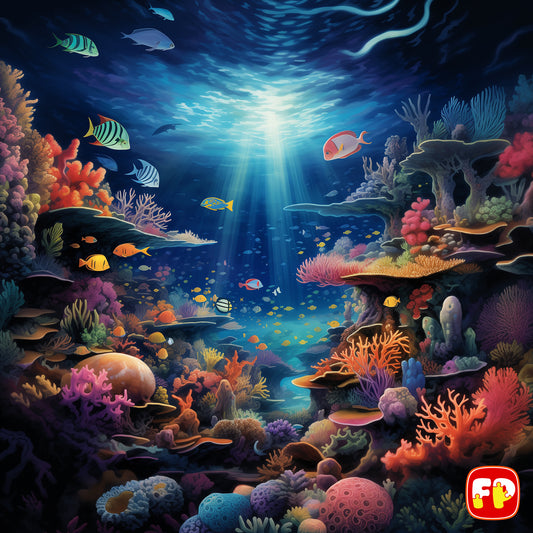 Vibrant Coral Reef Wonderland