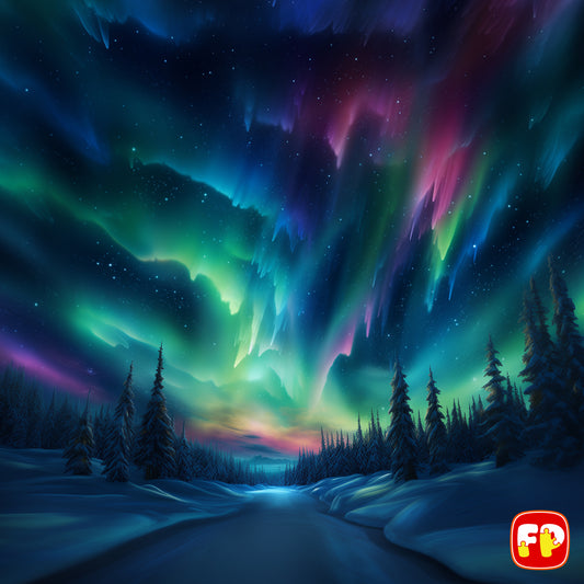 Bright Northern Lights Dream