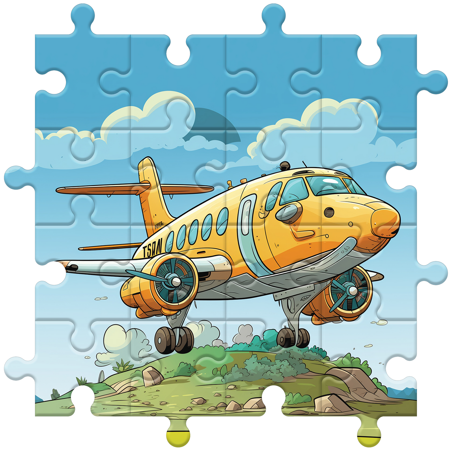 Skybound Airplane Voyage