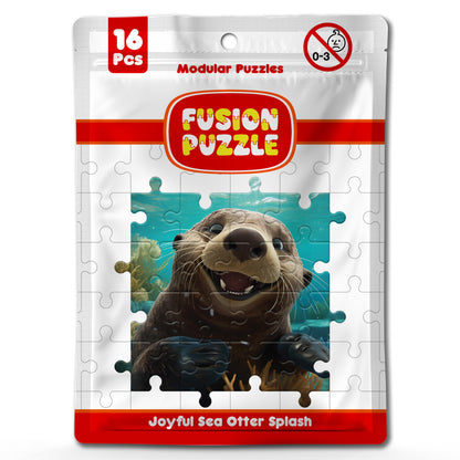 Joyful Sea Otter Splash